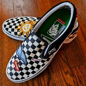 Vans Skateistation Checker Slip On - New